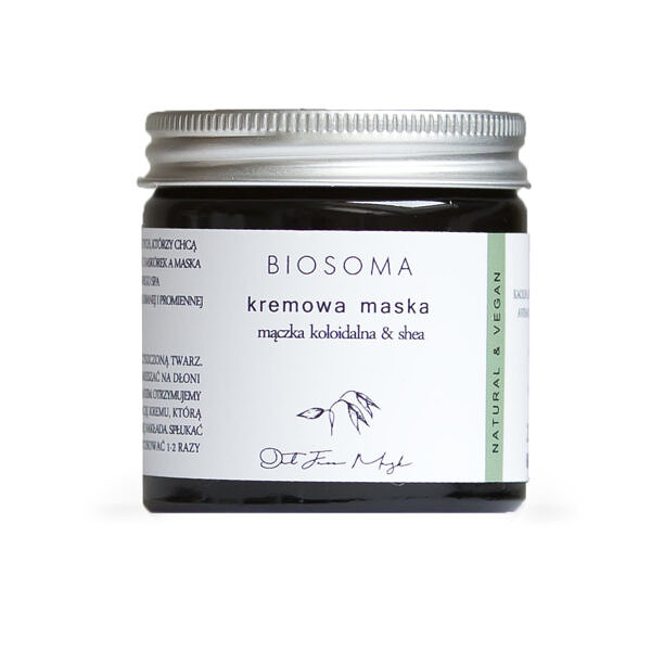biosoma creamy night moisturizing face mask