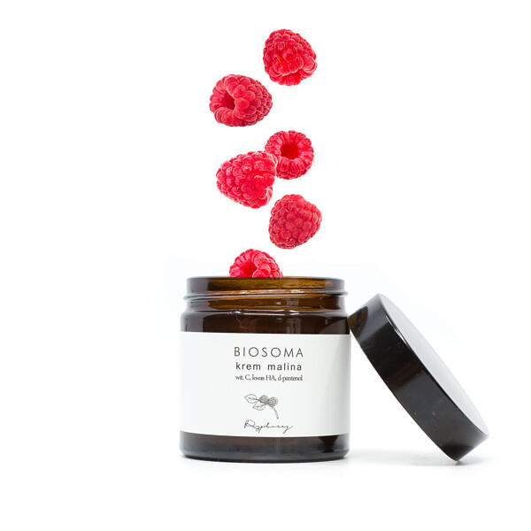 raspberry cream for sensitive skin