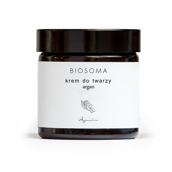 Odżywczy nawilżający krem do twarzy ARGAN krem z olejkiem arganowym argan na twarz