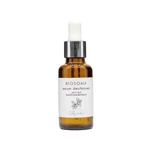 biosoma biphasic serum with vitamin C for wrinkles anti ageing face serum