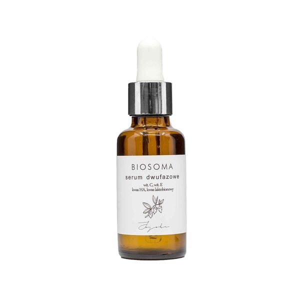 biosoma biphasisches Serum mit Vitamin C gegen Falten Anti-Aging-Gesichtsserum