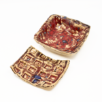 Porcelain soap dish with bowl