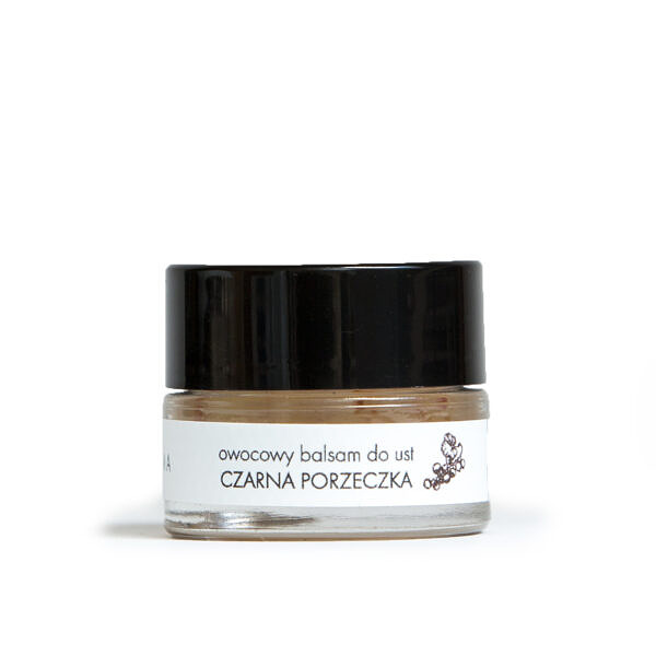naturalny surowy weganski owocowy balsam do ust biosoma lip balm