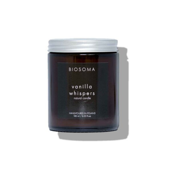 świeca naturalna do aromaterapii sojowa wanilia waniliowa